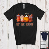 MacnyStore - Personalized Tis' The Season; Wonderful Thanksgiving Custom Name Basketball Player; Pumpkin Spice T-Shirt