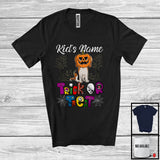 MacnyStore - Personalized Trick Or Treat, Humorous Halloween Beagle Custom Name, Pumpkin Face T-Shirt