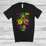 MacnyStore - Personalized We Got The Baby; Amazing Mardi Gras Pregnancy; Custom Name King Cake T-Shirt