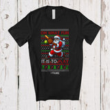 MacnyStore - Personalized What Fun It Is To Play; Wonderful Christmas Sweater Custom Name Playing Softball T-Shirt