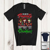 MacnyStore - Personalized You Are My Favorite Reindeers; Adorable Christmas Custom Name Three Reindeers T-Shirt