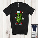 MacnyStore - Pickle Playing Baseball; Cheerful Pickle Baseball Player Lover; Sport Team T-Shirt