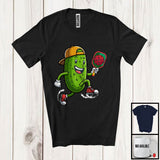 MacnyStore - Pickle Playing Pickleball, Adorable Pickle Pickleball Player Team, Matching Sport Lover T-Shirt