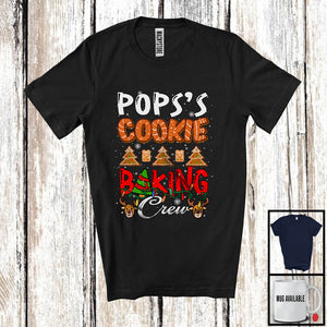 MacnyStore - Pops's Cookie Baking Crew; Adorable Christmas Tree Santa Baker; X-mas Family Group T-Shirt