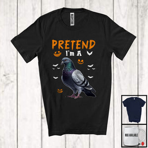 MacnyStore - Pretend I'm A Pigeon; Awesome Halloween Costume Pigeon Animal Lover; Family Group T-Shirt