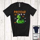 MacnyStore - Pretend I'm A Snake; Awesome Halloween Costume Snake Animal Lover; Family Group T-Shirt