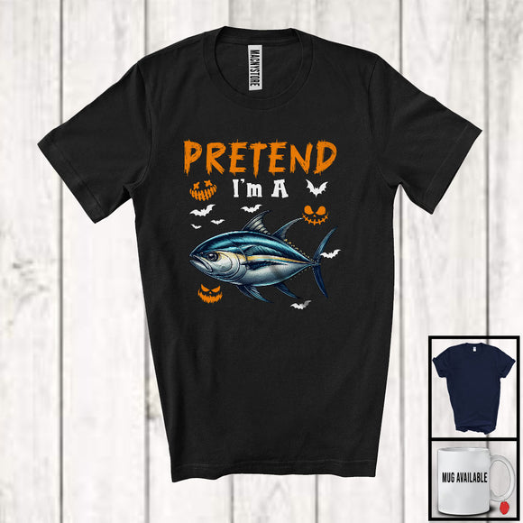 MacnyStore - Pretend I'm A Tuna; Awesome Halloween Costume Tuna Animal Lover; Family Group T-Shirt