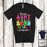 MacnyStore - Proud Aunt Of A 2025 2nd Grade Graduate; Amusing Mother's Day Graduation; Women Family T-Shirt