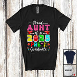 MacnyStore - Proud Aunt Of A 2025 Pre-K Graduate; Amusing Mother's Day Graduation; Women Family T-Shirt