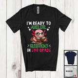 MacnyStore - Ready To Axolotl Questions In 2nd Grade; Adorable Back To School Axolotl; Students Teacher T-Shirt