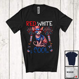 MacnyStore - Red White And Cool, Wonderful 4th Of July Sphynx Cat Sunglasses American, Patriotic Animal T-Shirt