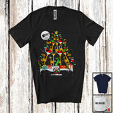 MacnyStore - Santa Elf Trumpet Christmas Tree; Amazing X-mas Trumpet Musical Instruments Player; Gnome T-Shirt