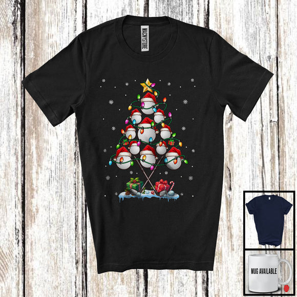 MacnyStore - Santa Golf Christmas Tree; Fantastic X-mas Lights Golf Equipment Snow; Sport Player Team T-Shirt