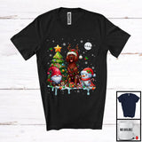MacnyStore - Santa Reindeer Irish Setter, Adorable Christmas Tree Gnome Snowman, X-mas Family Group T-Shirt