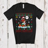 MacnyStore - Santa Volleyball Snowman Cosplay; Fantastic Christmas Volleyball Player; Sweater Sport Team T-Shirt