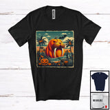 MacnyStore - Scary Pumpkin Walrus; Creepy Halloween Costume Sea Animal Lover; Family Group T-Shirt