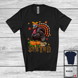 MacnyStore - Sister; Awesome Thanksgiving Plaid Turkey Lover Pumpkins; Matching Family Group T-Shirt