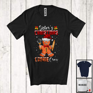 MacnyStore - Sister's Christmas Cookie Crew; Adorable X-mas Santa Gingerbread; Baking Baker Family Group T-Shirt