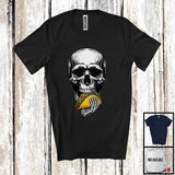 MacnyStore - Skull Eating Taco; Scary Halloween Costume Skeleton Food Lover; Family Group T-Shirt