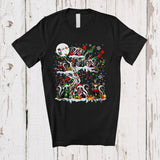 MacnyStore - Skunk On Christmas Tree; Awesome X-mas Lights Santa Reindeer Elf Skunk; Animal Lover T-Shirt