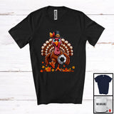 MacnyStore - Soccer Ball Turkey; Humorous Thanksgiving Turkey; Sport Playing Player Team T-Shirt