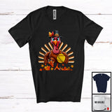 MacnyStore - Softball Stick Ball Turkey; Humorous Thanksgiving Turkey; Sport Playing Player Team T-Shirt