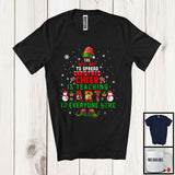 MacnyStore - Spread Christmas Cheer Is Teaching Art; Cheerful X-mas Tree Math Teacher; Sweater Family T-Shirt