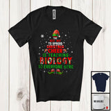 MacnyStore - Spread Christmas Cheer Is Teaching Biology; Cheerful X-mas Tree Biology Teacher; Sweater Family T-Shirt