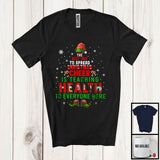 MacnyStore - Spread Christmas Cheer Is Teaching Health; Cheerful X-mas Tree Health Teacher; Sweater Family T-Shirt