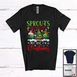 MacnyStore - Sprouts Are For Life Not Just For Christmas; Lovely X-mas Tree Brussels Sprouts; Vegan Lover T-Shirt