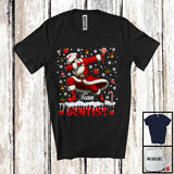 MacnyStore - Team Dentist, Merry Christmas Santa Snowing, X-mas Matching Proud Careers Group T-Shirt