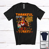 MacnyStore - Thankful For My Pre-K Turkey, Adorable Thanksgiving Turkey Fall Tree, Students Teachers T-Shirt