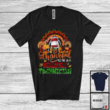 MacnyStore - Thankful To Be A Dialysis Technician; Proud Thanksgiving Fall Rainbow Dialysis Technician Turkey T-Shirt