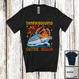 MacnyStore - Thanksgiving Cruise Squad; Awesome Thanksgiving Fall Tree Turkey Cruise Ship; Vacation Trip T-Shirt