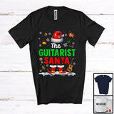 MacnyStore - The Guitarist Santa; Proud Christmas Jobs Santa Costume Pajamas; Guitarist X-mas Group T-Shirt