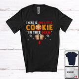 MacnyStore - There Is One Little Cookie In This Oven; Lovely Christmas Pregnancy Announcement; Couple Family T-Shirt