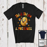 MacnyStore - Thick Thighs And Potatoes, Amazing Thanksgiving Fall Season Leaves Potato, Dinner Family T-Shirt