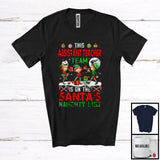 MacnyStore - This Assistant Teacher Team Is On The Santa's Naughty List; Amazing Christmas Three Elf; Jobs T-Shirt