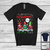 MacnyStore - This Is My Christmas Pajama Shirt; Amazing X-mas Three Gnomes Sewing Quilting Tools; Snowing T-Shirt