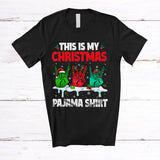 MacnyStore - This Is My Christmas Pajama Shirt; Amusing X-mas Rock Hand Sign Language ASL; Family T-Shirt