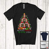 MacnyStore - This Is My Christmas Pajama Shirt; Humorous Santa Beagle Christmas Tree; X-mas Group T-Shirt