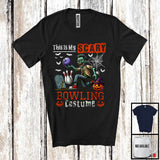 MacnyStore - This Is My Scary Bowling Costume, Horror Halloween Zombie Playing Bowling, Sport Player Team T-Shirt