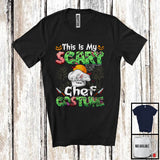 MacnyStore - This Is My Scary Chef Costume, Horror Halloween Zombie Lover, Careers Chef Group T-Shirt