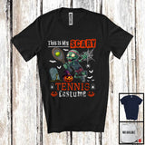 MacnyStore - This Is My Scary Tennis Costume, Horror Halloween Zombie Playing Tennis, Sport Player Team T-Shirt