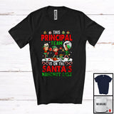 MacnyStore - This Principal Team Is On The Santa's Naughty List; Amazing Christmas Three Elf; Jobs Proud T-Shirt