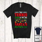 MacnyStore - This Tennis Team Is On The Santa's Naughty List; Sarcastic X-mas Sport Playing Player Team T-Shirt