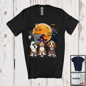 MacnyStore - Three Boo Witch Mummy Beagle, Adorable Halloween Costume Puppy Owner, Family Group T-Shirt