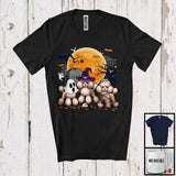 MacnyStore - Three Boo Witch Mummy Poodle, Adorable Halloween Costume Puppy Owner, Family Group T-Shirt