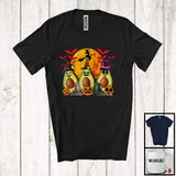 MacnyStore - Three Witch Avocados; Creepy Halloween Costume Avocado Fruit Lover; Matching Vegan Group T-Shirt