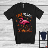 MacnyStore - Trot Squad, Awesome Thanksgiving Flamingo Marathon Running, Matching Runner Group T-Shirt